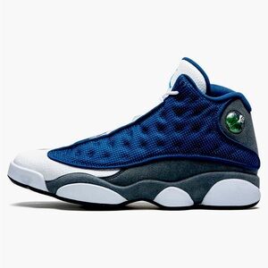 Air Jordan, Jordan Mens 13 Retro Flint 2020 Navy Blue. Pre loved!